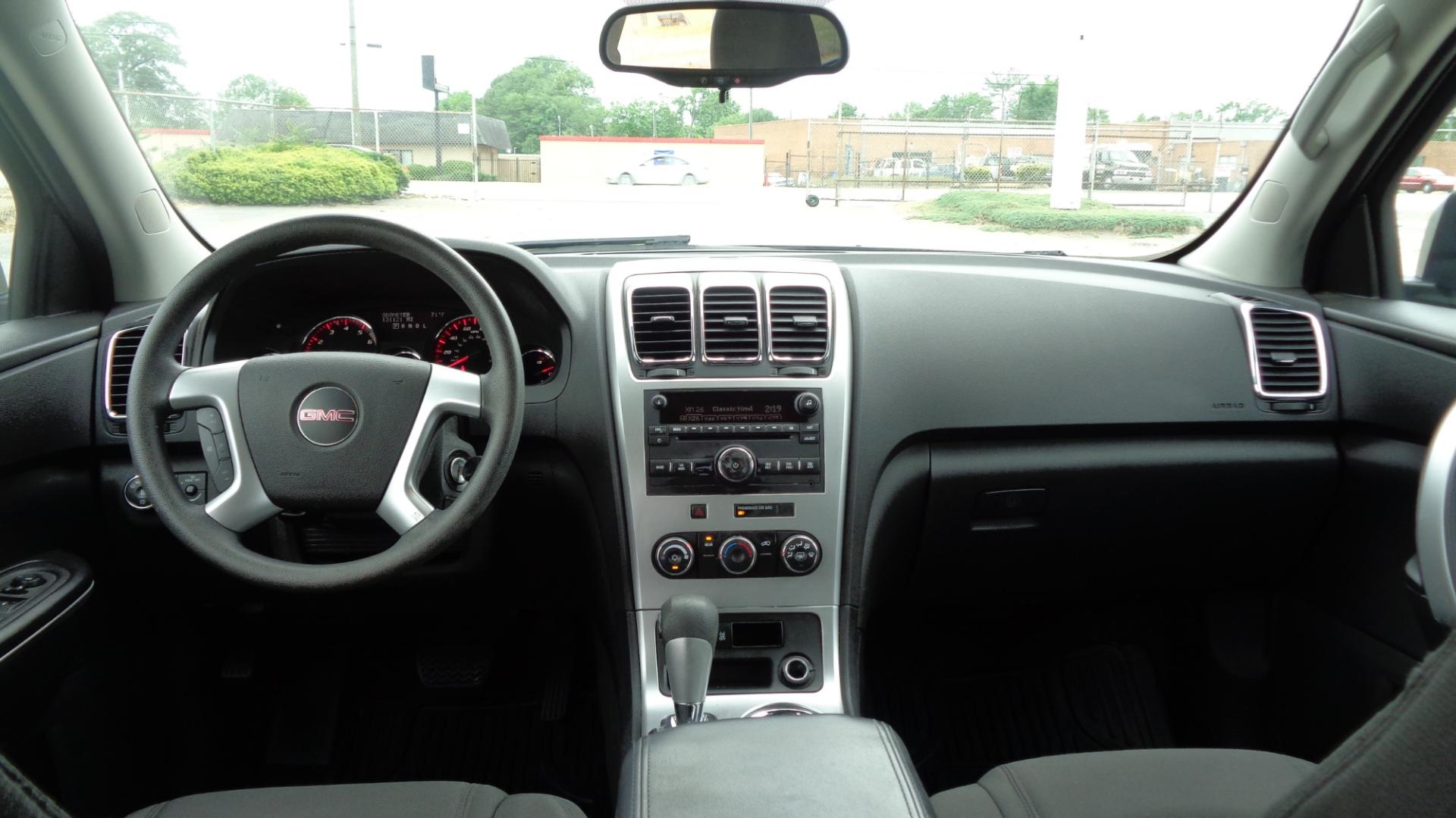 2012 BLACK /BLACK GMC Acadia (1GKKRNED1CJ) with an 3.6L V6 engine, AUTOMATIC transmission, located at 2812 White Horse Road, Greenville, SC, 29611, (864) 269-1711, 34.808655, -82.434776 - Photo#8